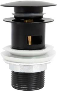 Донный клапан для раковины BelBagno BB-SAT-NERO