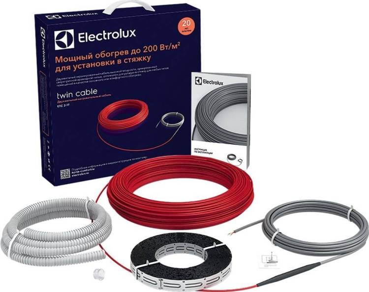 Теплый пол Electrolux Twin Cable ETC-17-100