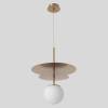 Светильник подвесной Crystal Lux Uva SP1.2 Brass фото 4