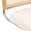 Стул Tetchair Mani 24336 груша (№3), дерево вяз, ротанг, ткань лен, металлический каркас фото 6