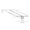 Трек встраиваемый однофазный Lightstar Linea 506327 фото 2