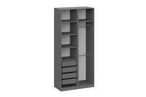 Шкаф открытый Арника Эккервуд 00-00323051 Темно-серый