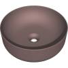 Раковина Kerasan Nolita 534475 40 см, borgogna matt