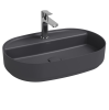 Раковина Isvea Infinity 60 10NF65060SV-2C антрацит матовый, 60x40
