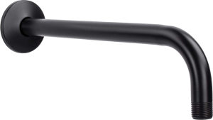 Кронштейн для верхнего душа Berges Wasserhaus Ventas R 074010 черный матовый