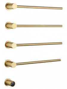 Полотенцесушитель электрический Wonzon & Woghand Hamburg WW-AL314-BG золото