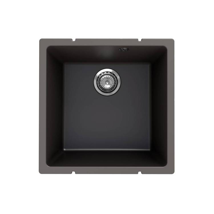 Кухонная мойка Ulgran Quartz Under 400-09 асфальт