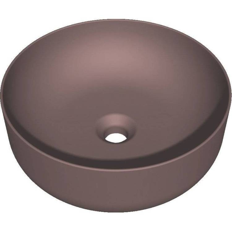 Раковина Kerasan Nolita 534475 40 см, borgogna matt