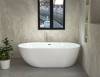 Акриловая ванна Cerutti Spa Como CT9901 белая, 160x75