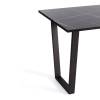 Стол Tetchair Costa 20625 мрамор чёрный/чёрный 80x75x120 фото 4