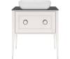 Тумба под раковину Kerama Marazzi Plaza Classic NEO PL.CN.80.1+1\WHT.M напольная 1+1 ящик 80, белая матовая