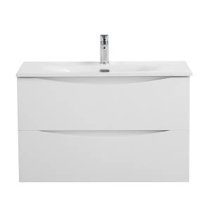 Тумба под раковину BelBagno MARINO-CER-MINI-700-2C-SO-BL-P подвесная, Bianco Lucido, 69.6x39