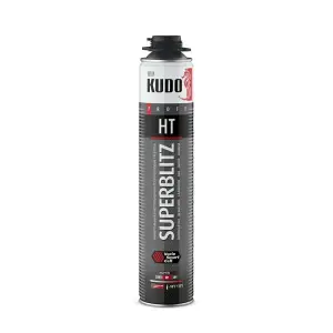 Клей-пена универсальный KUDO Superblitz HT профессиональная всесезонная 1 л