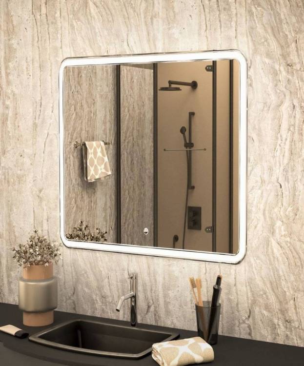 Зеркало с подсветкой Art&Max VITA AM-Vit-800-800-DS-F