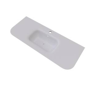 Раковина Knotlor Облако FWB211200WY матовый белый, 120 см