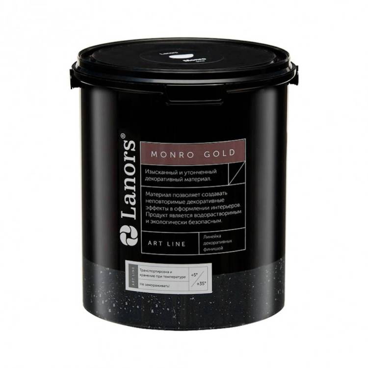 Декоративное покрытие Lanors Monro Silver 3 кг