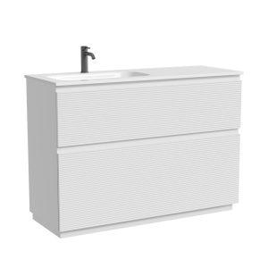 Тумба под раковину Sancos Folk Floor FL120FLW напольная, 119x44.5x85, левая, Bianco