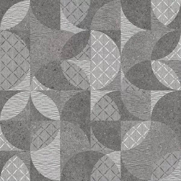 Декор Kerama Marazzi Фондамента DL601420R тёмный ированный обрезной 60x60