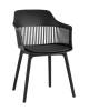 Стул Stool Group Crocus SL-7047DP black SEAT DUAL черный с подушкой