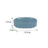Мыльница Fixsen Diamond Blue FX-465-4 темно-синяя фото 2