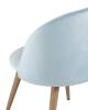 Набор из 4 стульев Stool Group Лион DC-69030 HLR-16 X4 пыльно-голубой фото 6