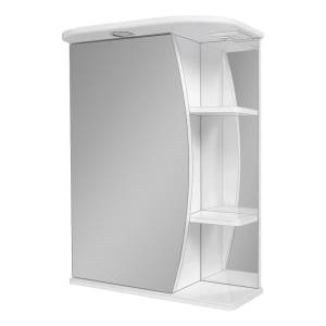 Зеркало-шкаф Misty Луна 60 L, с подсветкой