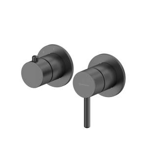 Внешняя часть смесителя WHITECROSS 2-Y1242AT антрацит