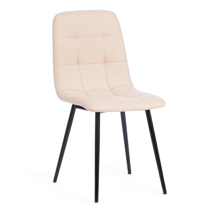 Стул Tetchair Chilly Max 17275 бежевый 08/черный 45x54x90