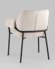 Набор из 2 кресел Stool Group Бесс FDC9469P BEL-23 X2 бежевый, рогожка фото 8