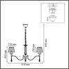 Люстра подвесная Lumion Classi 8316/8 фото 7