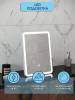 Косметическое зеркало Watersense Rita Glam W00942 LED подсветка, сенсор, 33х43 фото 2