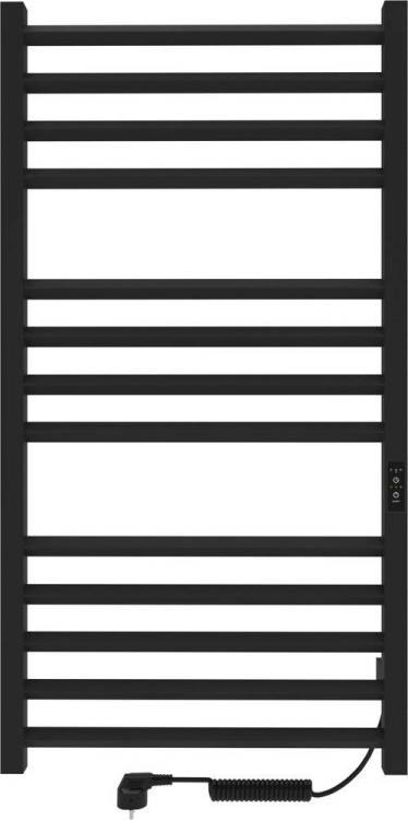 Полотенцесушитель электрический Indigo Attic Romb LСLATCRE100-50BRRt черный муар