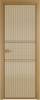 Межкомнатная дверь Profil Doors 2 AX цвет профиля Золото, стекло безопасное 6 мм мору золото 700x2000