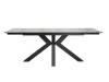 Стол Дик DikLine SFE140 00-00075483 italian grey, подстолье черное, опоры черные 140(200)x80x77 фото 4