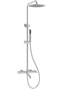 Душевая стойка Vincea Villa VSFS-1VL1CH с изливом, хром
