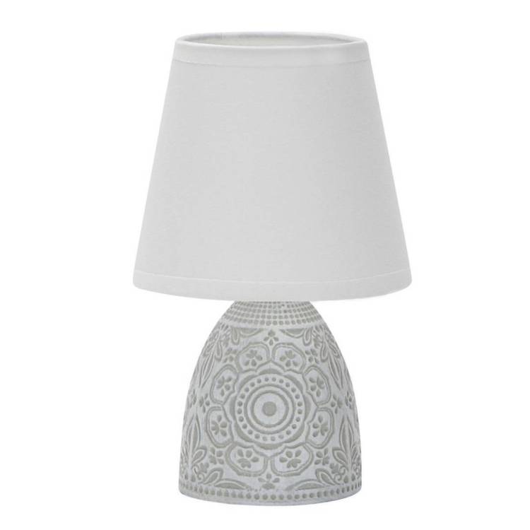 Настольная лампа Uniel UML-B301 E14 Light Grey