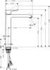 Смеситель для раковины Hansgrohe Metris 31184000 фото 6