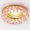 Встраиваемый светильник Ambrella light Crystal K206 PI/G фото 2