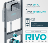 Система инсталляции для унитазов Rivo Set A 200001.2 кнопка хром фото 2