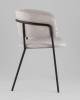 Кресло Stool Group Нэлли AV 486-L80-9005 буклированный велюр серый фото 4