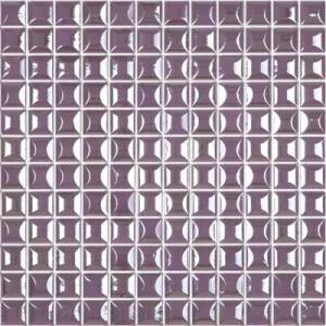 Мозаика Vidrepur Edna Purple Пурпурный (на сетке) 31.7x31.7