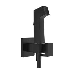 Гигиенический душ Hansgrohe Bidette E 1jet 29233670 со смесителем, матовый черный