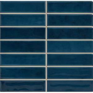 Керамическая плитка Vilar Albaro Nairobi Sticks Blue (2.5x10) 20x20