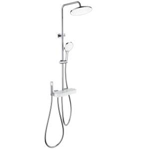 Душевая стойка Wonzon & Woghand WW-B3580-CR хром, с термостатом