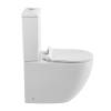 Унитаз-компакт BelBagno Amanda BB051CPR/BB051T/BB076SC безободковый, с сиденьем микролифт, белый фото 5