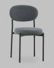 Набор из 4 стульев Stool Group Бриф DD AV 477-F83-K477NEW-9005-K X4 темно-серый, букле фото 2
