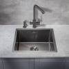 Мойка кухонная Milacio Denia 48 MC.77449 Steel сталь вороненая фото 5