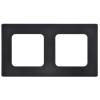 Рамка 2-постовая IEK Flite FI-M22-32-20-K02 черный фото 3