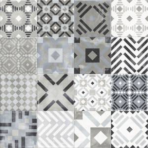 Керамогранит ABK Play PF60003367 Labyrinth Mix Grey 20x20