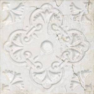 Керамическая плитка Aparici Aged White Ornato 20x20 Керамическая плитка Aparici Aged White Ornato 20x20